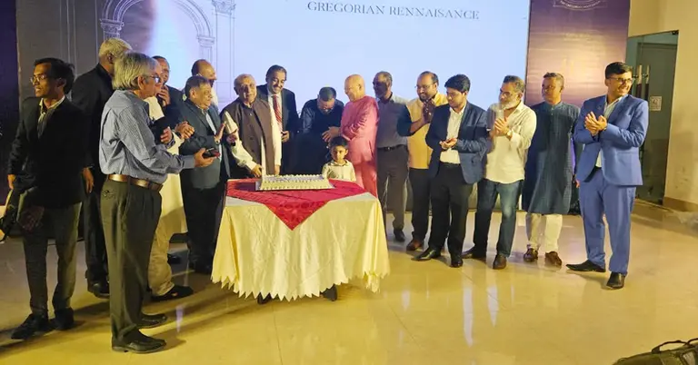 দ্য গ্রেগোরিয়ান অ্যাসোসিয়েশনের ৪০তম প্রতিষ্ঠাবার্ষিকী উদযাপন